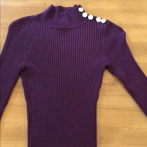 INC Purple Sweater